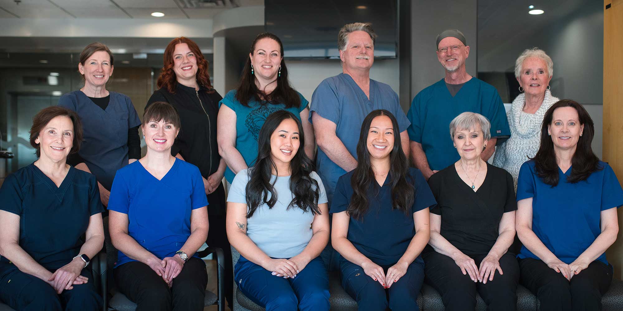 photo of waterfront dental team